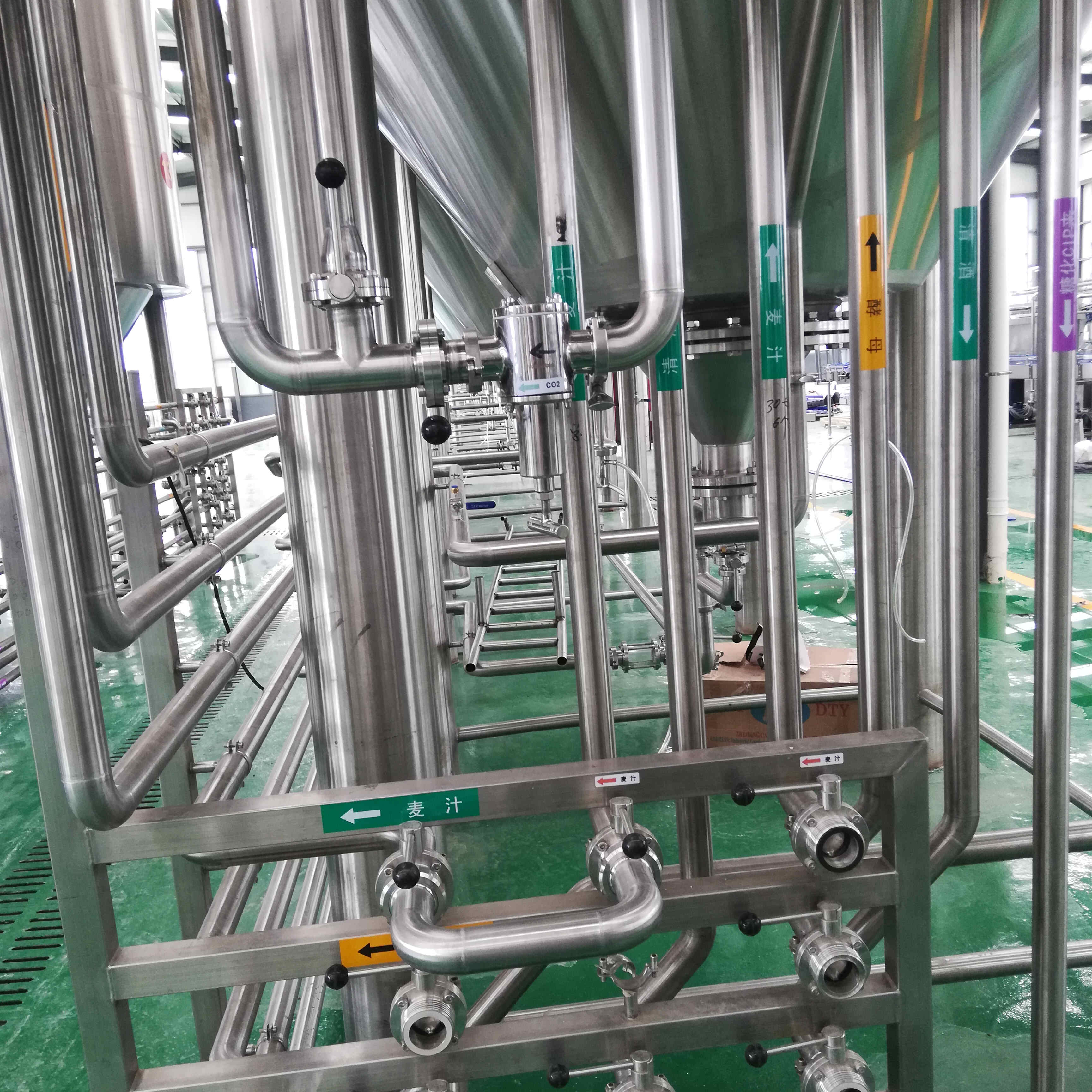 Professional turnkey beer brewery equipment manufacturer widely acceped by beer factory--WEMAC